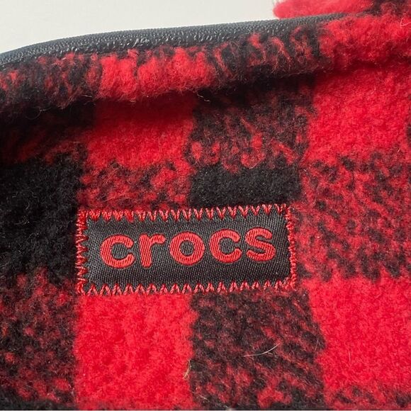 Crocs Classic Buffalo Checkered Slides Size Men's 11 - Picture 4 of 7